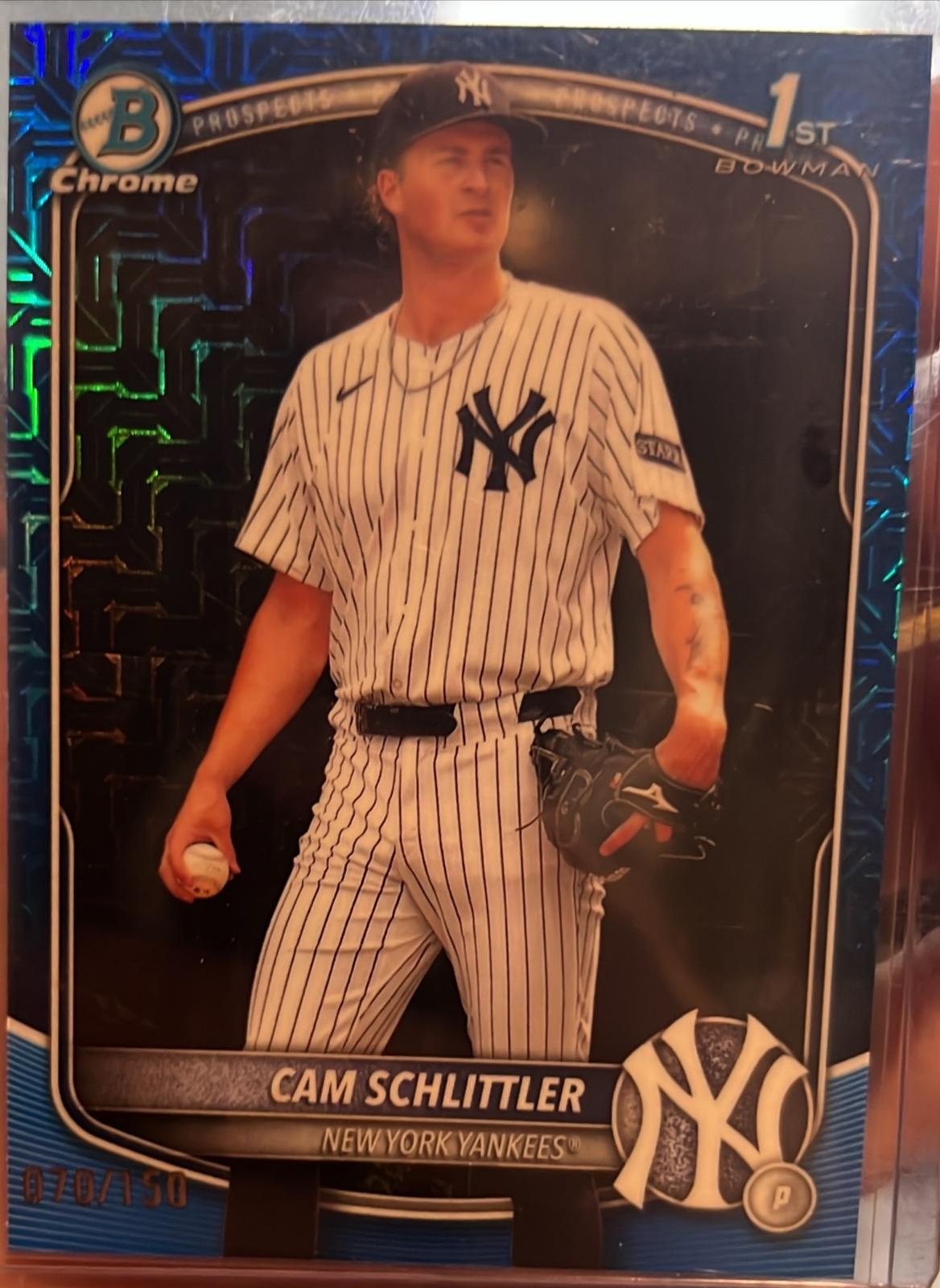 Cam Schlittler [Blue Mega Refractor] #BCP-166