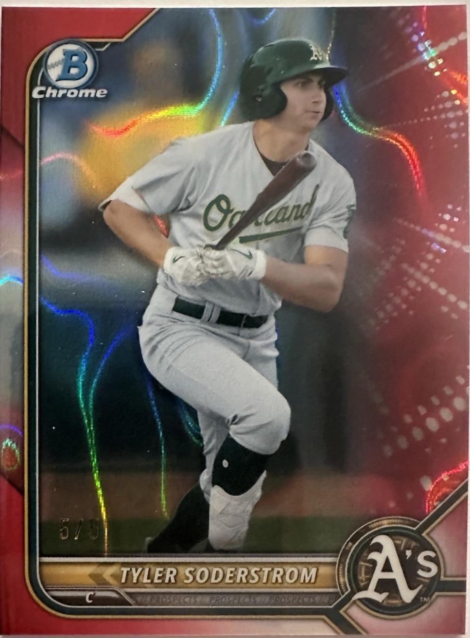 Tyler Soderstrom [Red Refractor] #BCP-41
