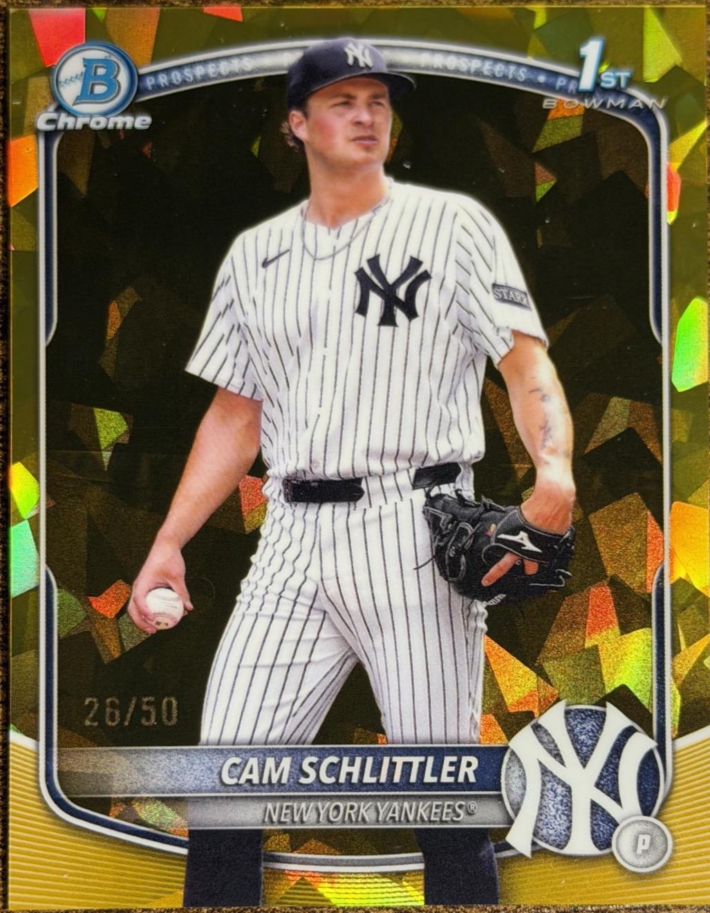 Cam Schlittler [Gold Sapphire] #BCP-166