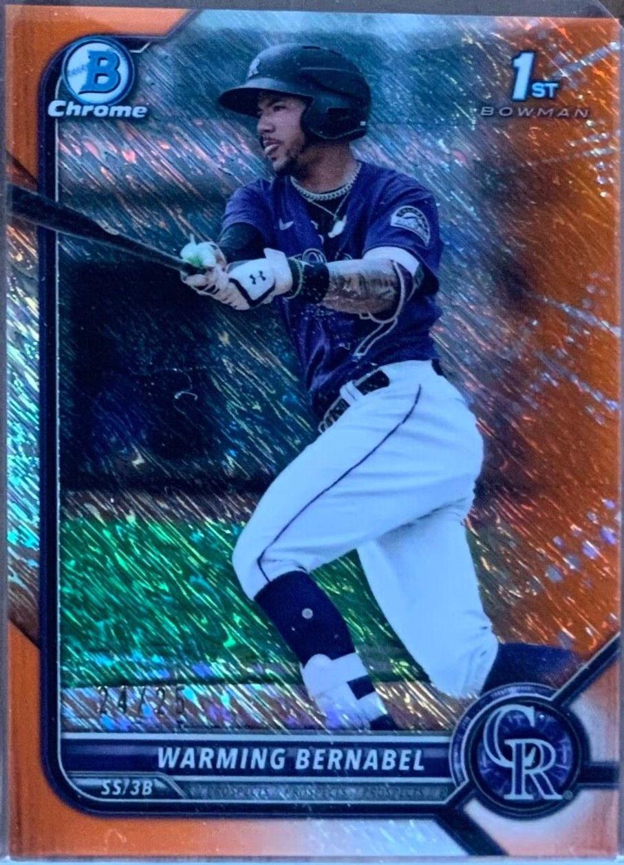 Warming Bernabel [Orange Shimmer Refractor] #BCP-46