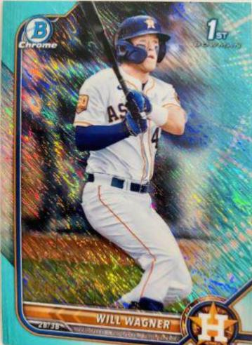 Will Wagner [Aqua Shimmer Refractor] #BCP-105
