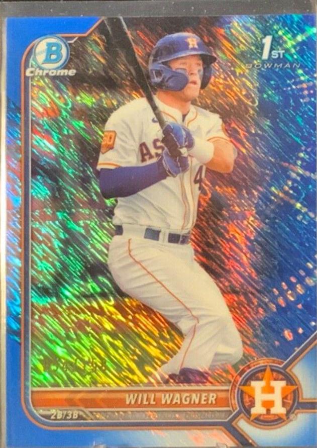 Will Wagner [Blue Shimmer Refractor] #BCP-105