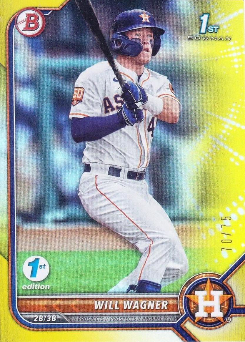 Will Wagner [Yellow Refractor] #BCP-105