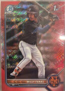 Willy Fanas [Red Shimmer Refractor] #BCP-196