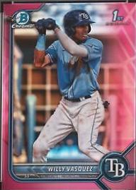 Willy Vasquez [Aqua Pink Vapor Refractor] #BCP-195