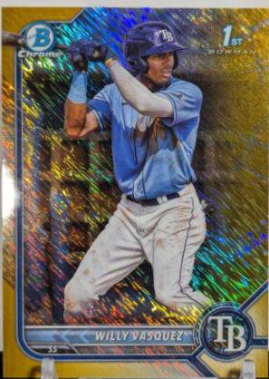 Willy Vasquez [Gold Shimmer Refractor] #BCP-195