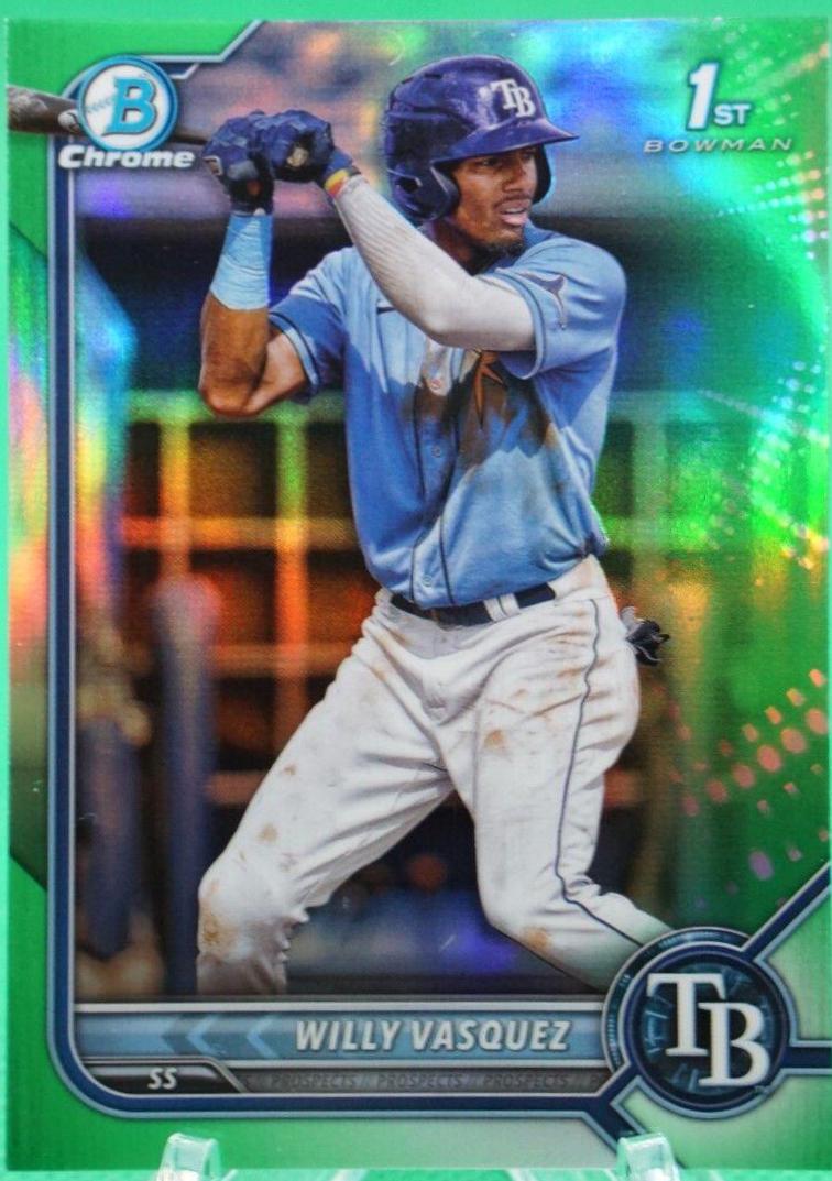 Willy Vasquez [Green Refractor] #BCP-195