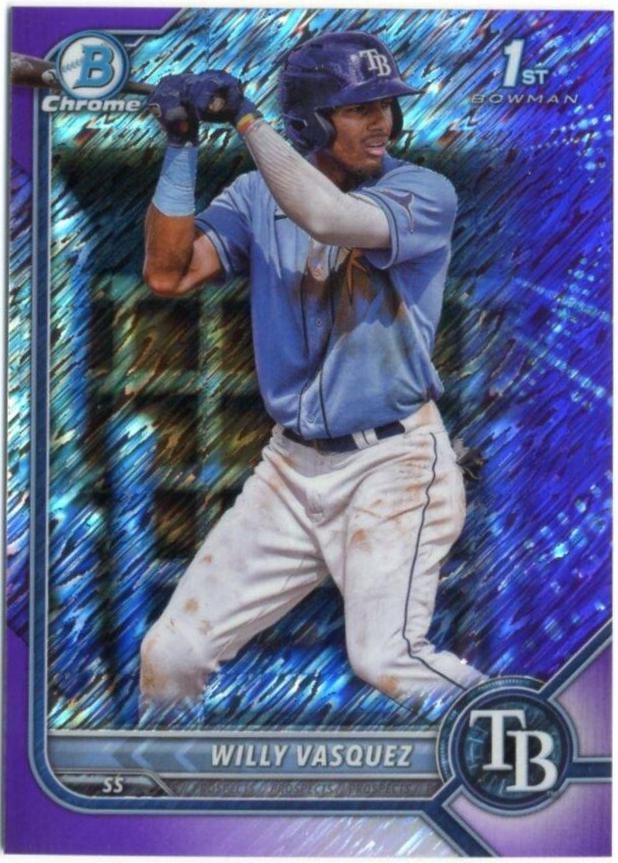 Willy Vasquez [Purple Shimmer Refractor] #BCP-195