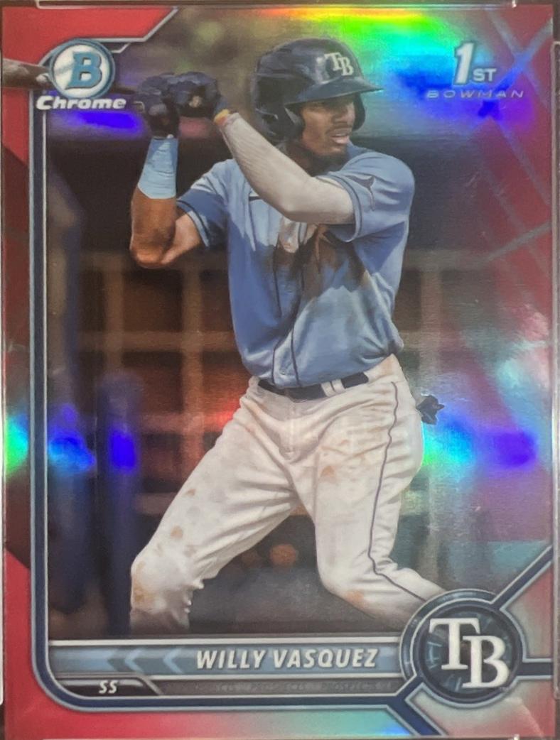 Willy Vasquez [Red Aqua Vapor Refractor] #BCP-195