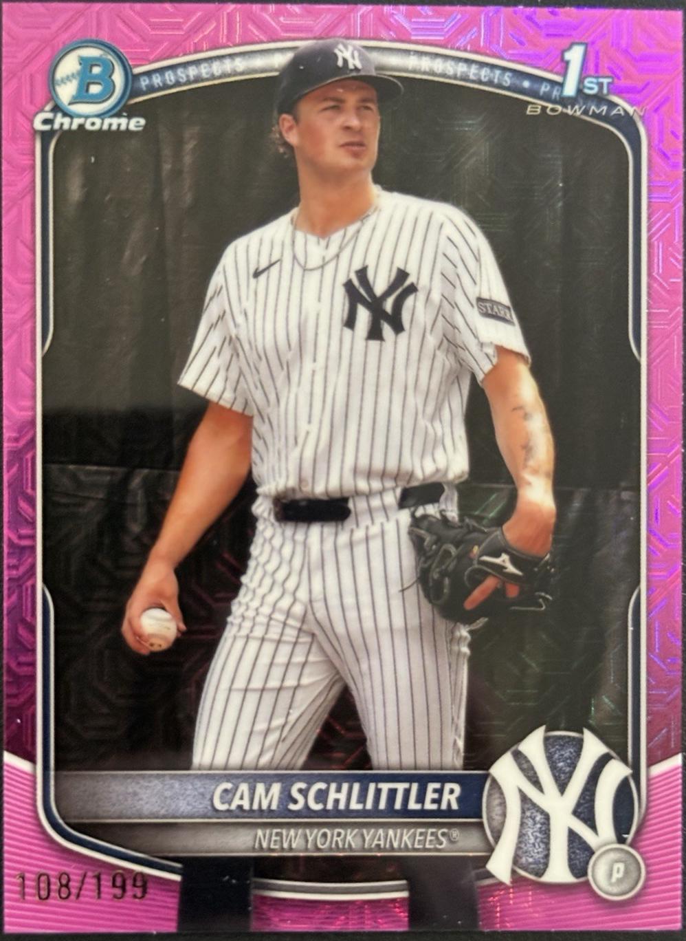 Cam Schlittler [Pink Mega] #BCP-166