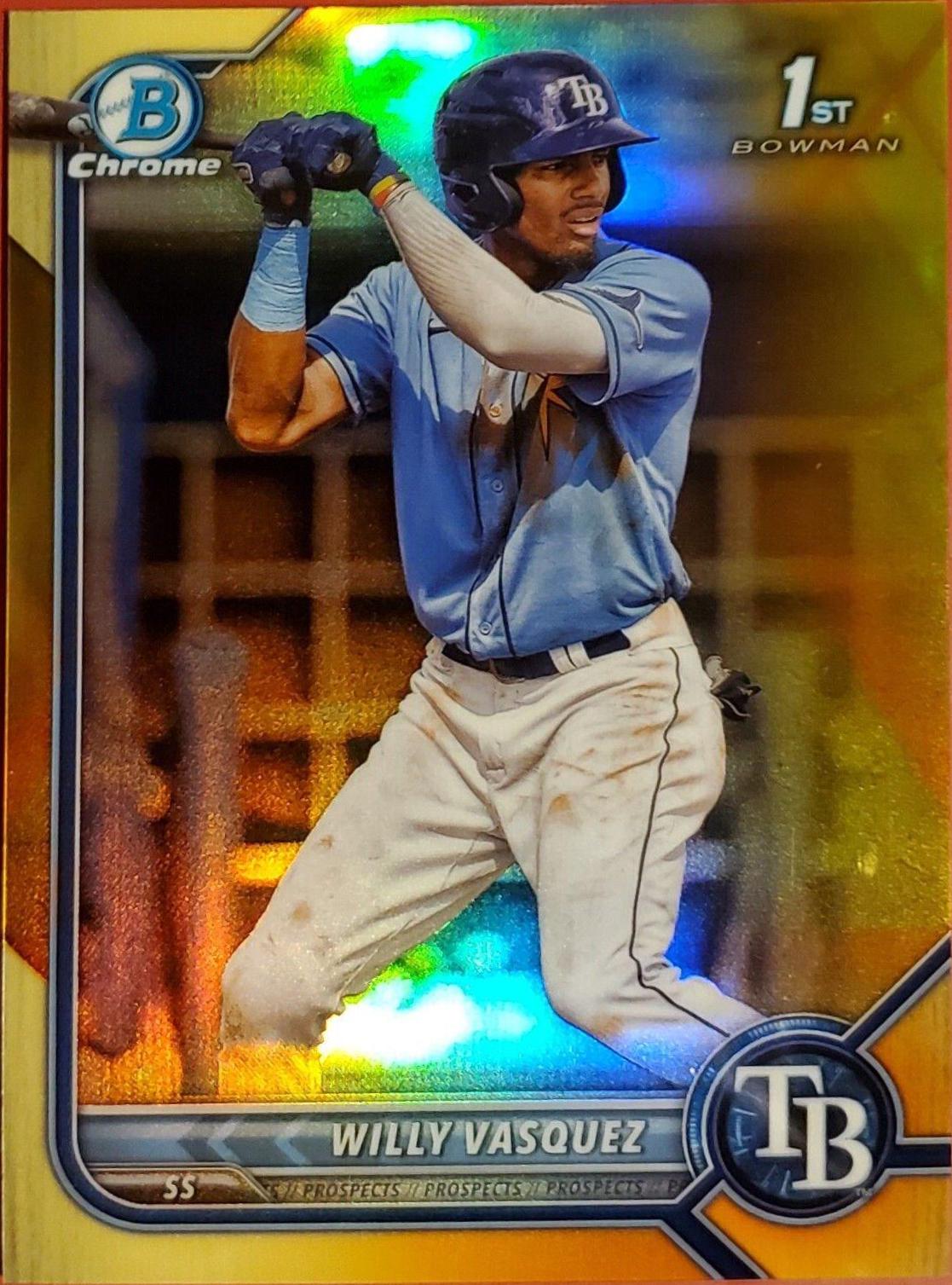 Willy Vasquez [Yellow Refractor] #BCP-195