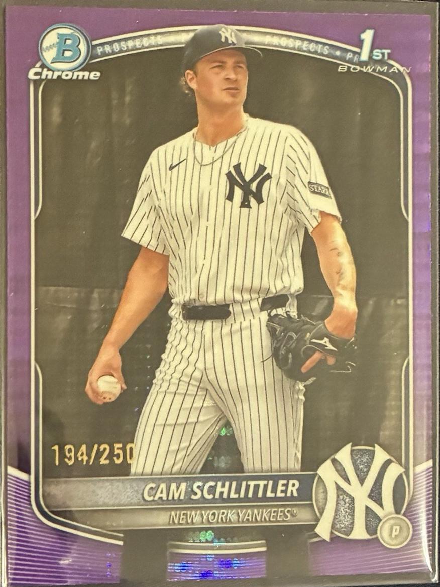 Cam Schlittler [Purple Pulsar] #BCP-166