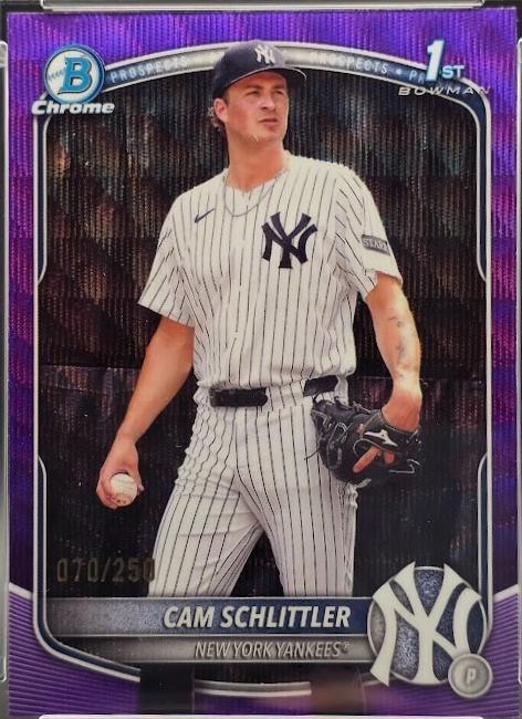 Cam Schlittler [Purple Wave] #BCP-166