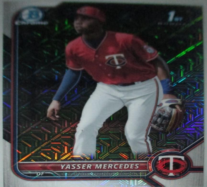 Yasser Mercedes [Fuchsia Pink Mojo Refractor] #BCP-171