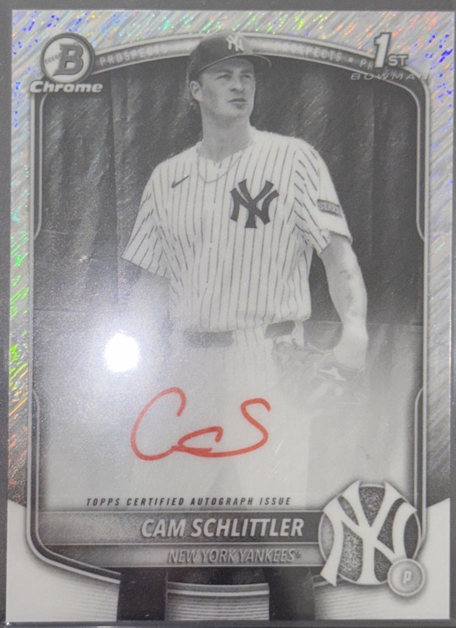 Cam Schlittler [Red Shimmer] #BCP-166