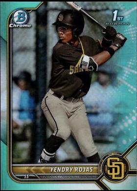 Yendry Rojas [Aqua Refractor] #BCP-178