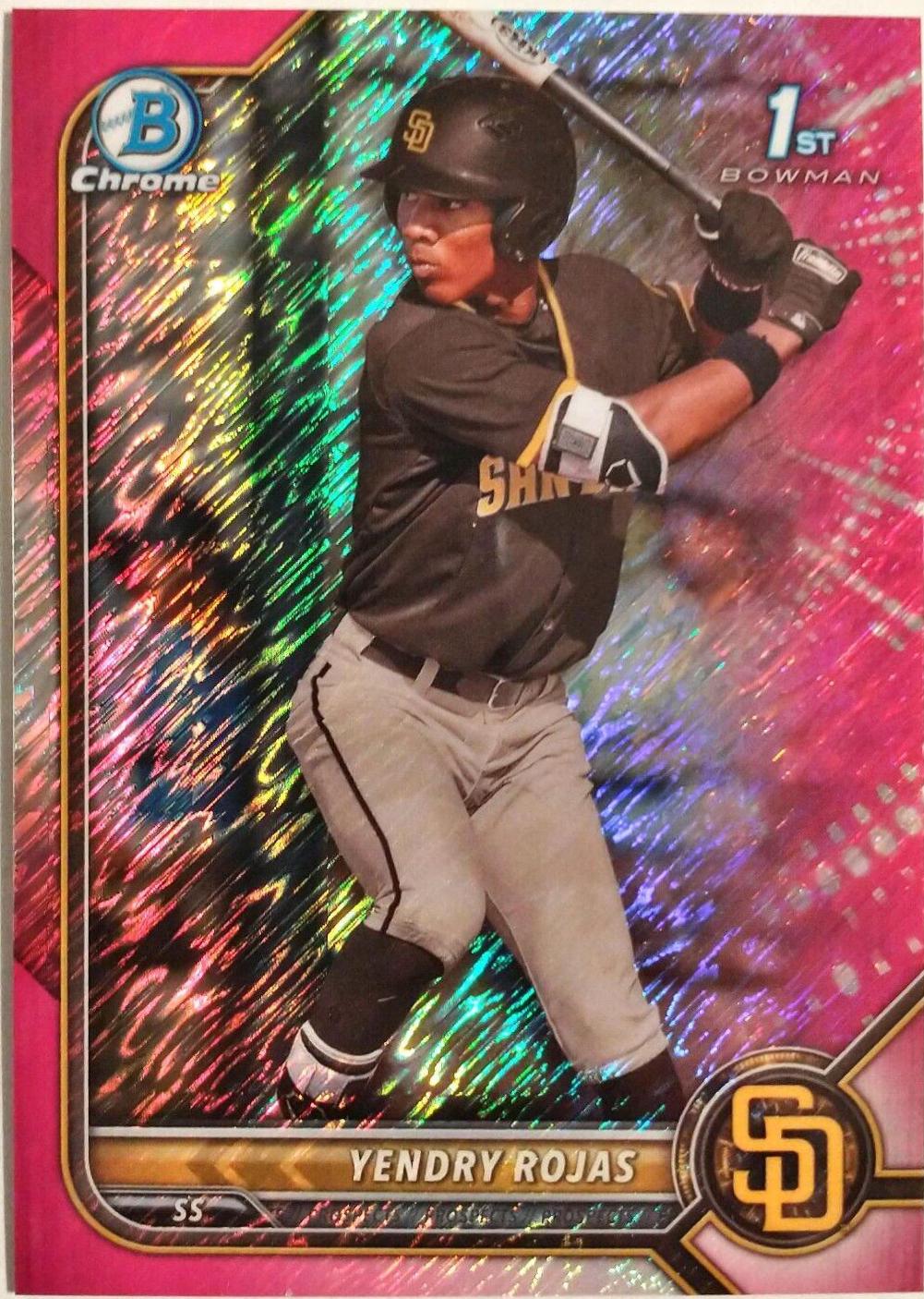 Yendry Rojas [Fuchsia Shimmer Refractor] #BCP-178