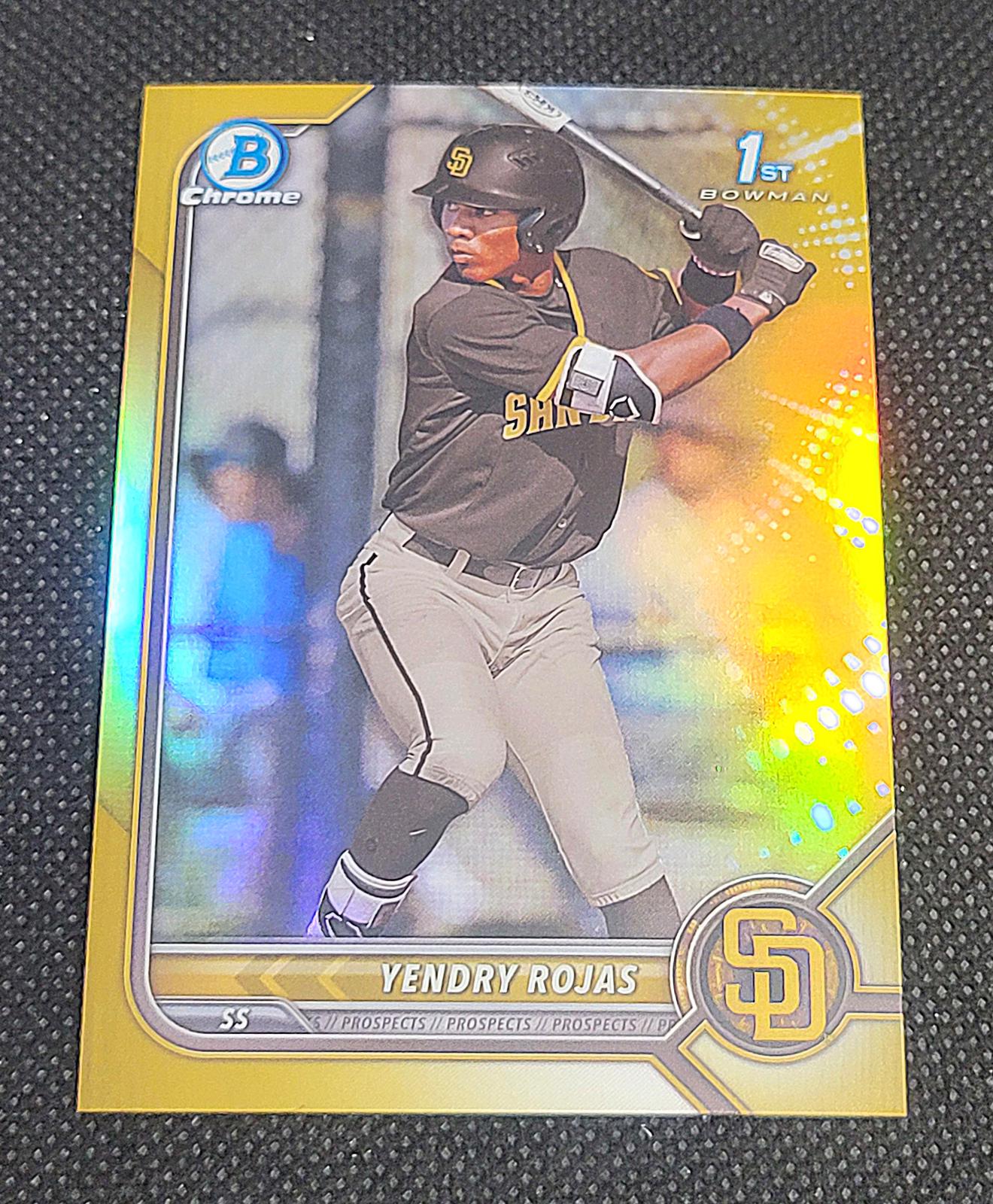 Yendry Rojas [Gold Refractor] #BCP-178