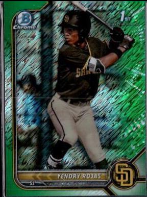 Yendry Rojas [Green Shimmer Refractor] #BCP-178