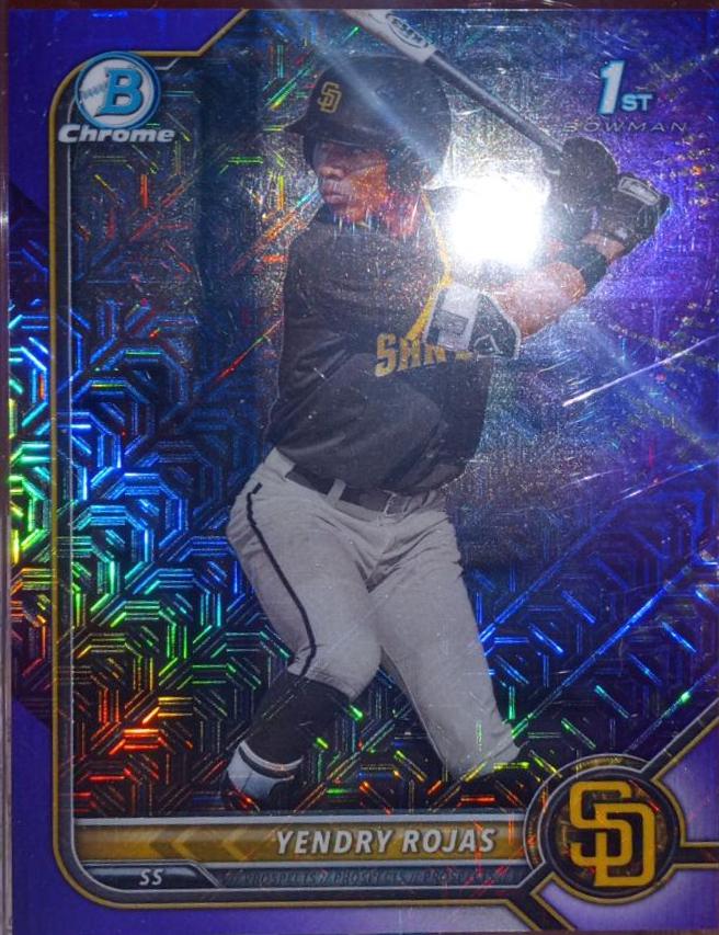 Yendry Rojas [Purple Shimmer Refractor] #BCP-178