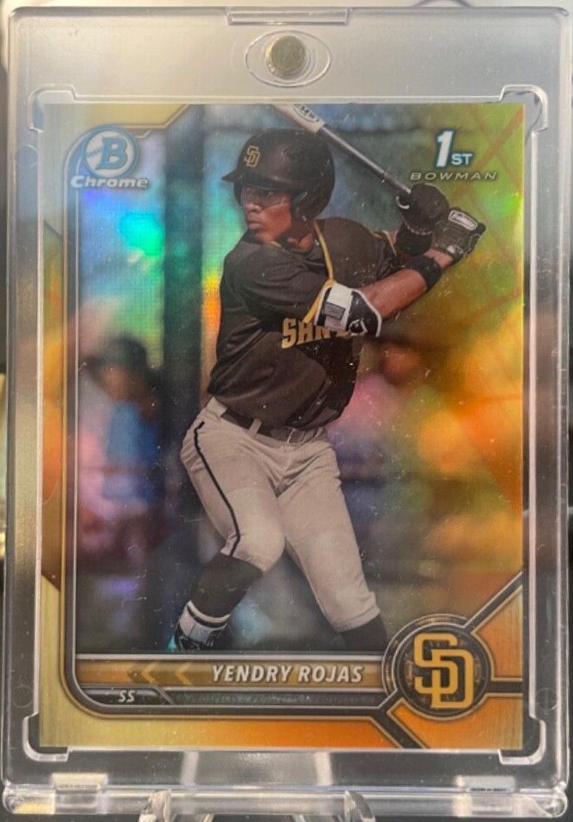 Yendry Rojas [Yellow Orange Vapor Refractor] #BCP-178
