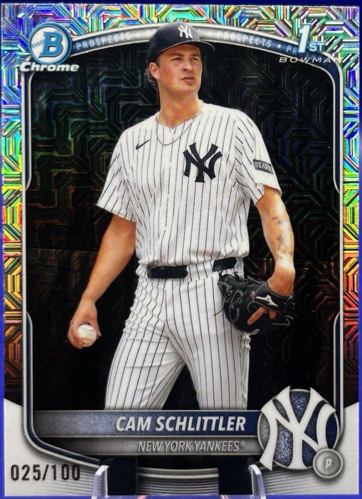 Cam Schlittler [Steel Mega] #BCP-166