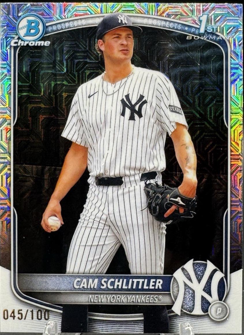 Cam Schlittler [Steel Metal Mega Refractor] #BCP-166
