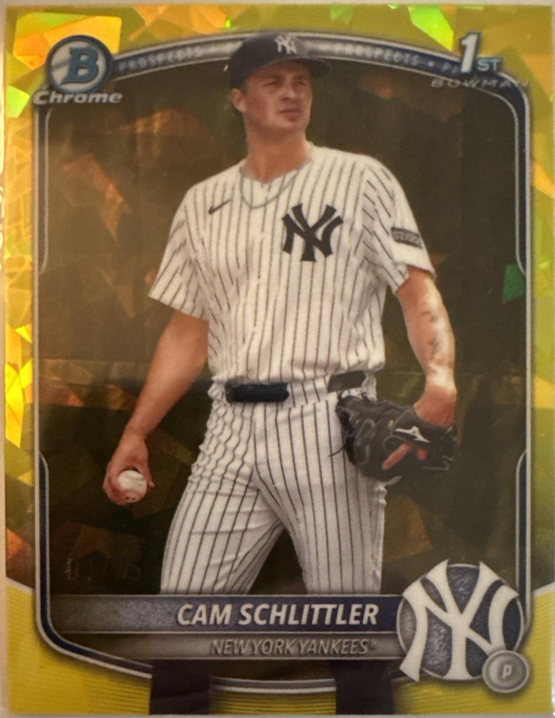 Cam Schlittler [Yellow Sapphire] #BCP-166