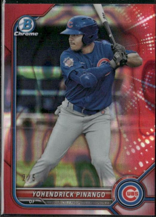 Yohendrick Pinango [Red Lava Refractor] #BCP-95