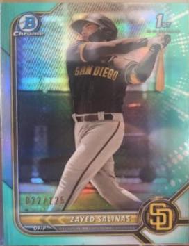 Zayed Salinas [Aqua Refractor] #BCP-122