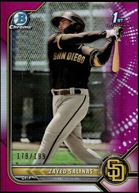 Zayed Salinas [Fuchsia Refractor] #BCP-122