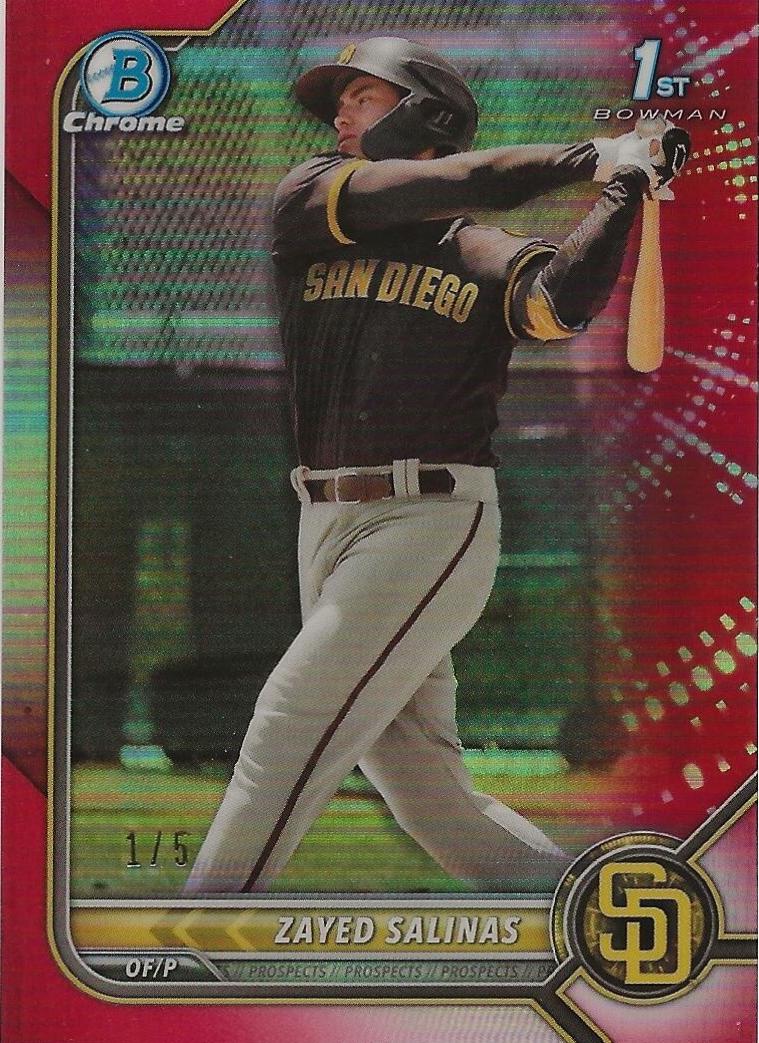 Zayed Salinas [Red Refractor] #BCP-122