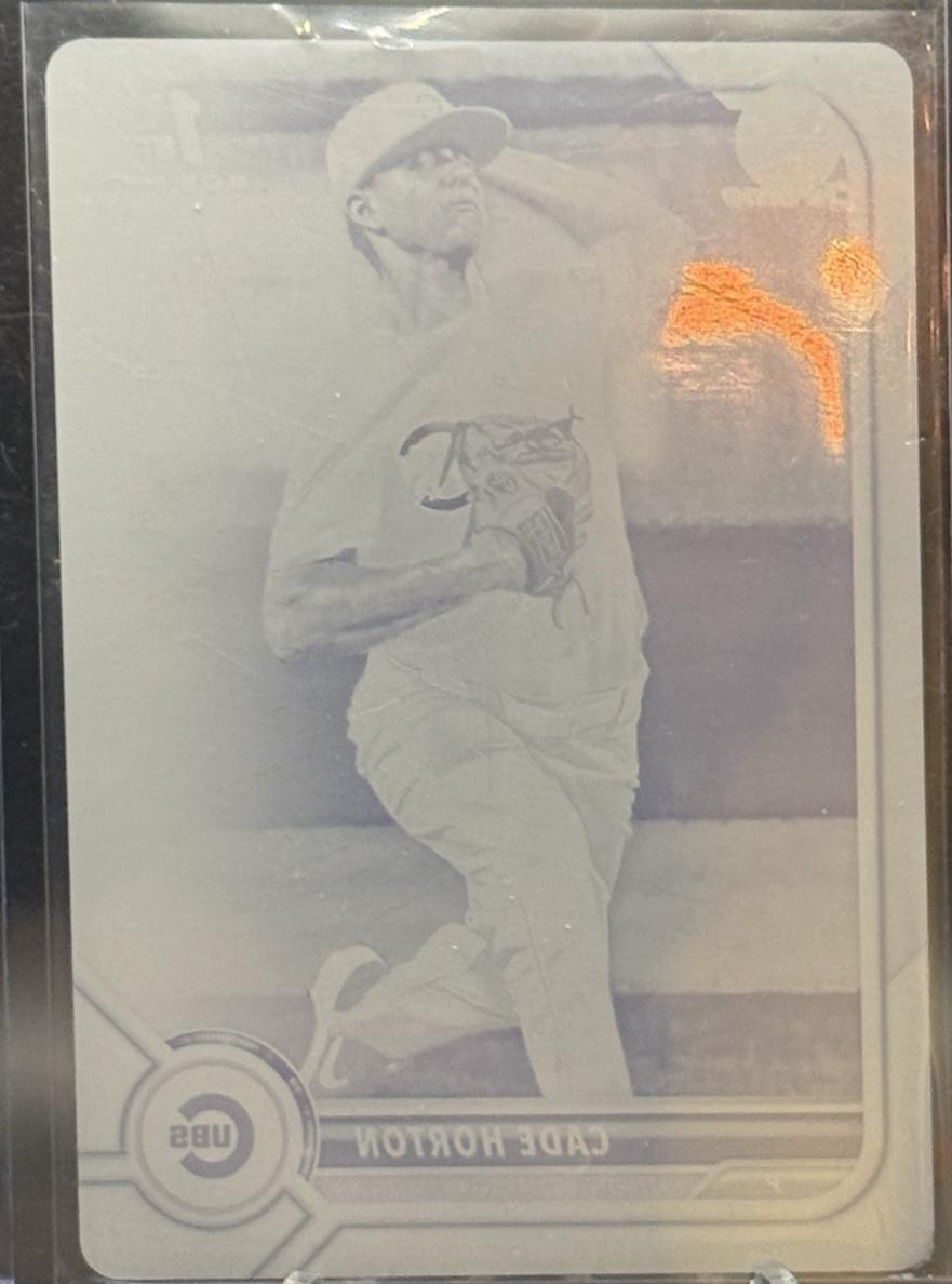 Cade Horton [Printing Plate] #BD-193