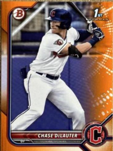 Chase DeLauter [Orange] #BD-49