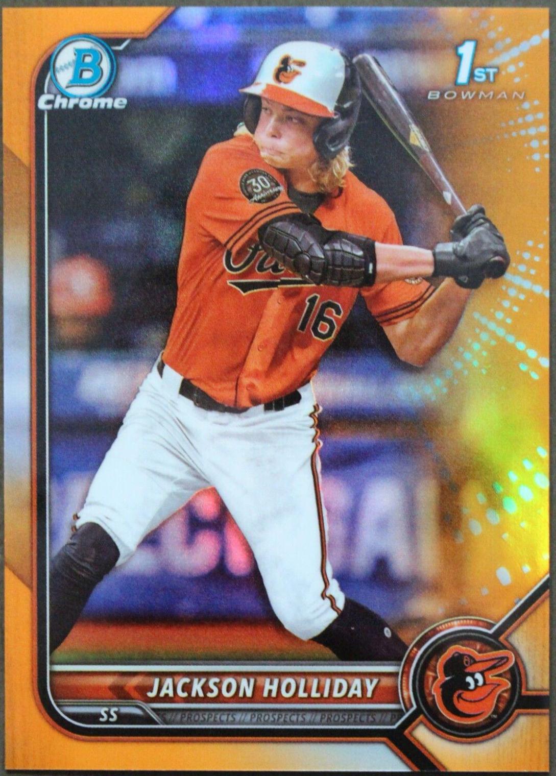 Jackson Holliday [Orange] #BD-168