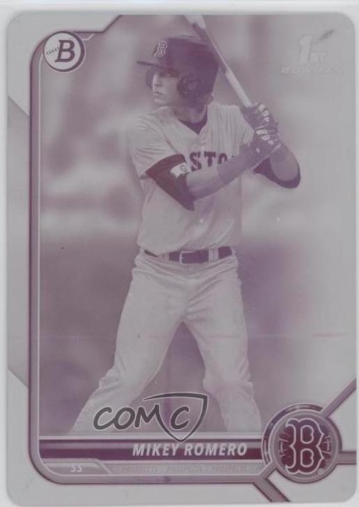 Mikey Romero [Printing Plate] #BD-42