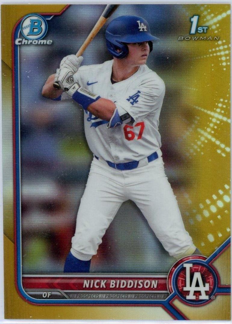 Nick Biddison [Gold] #BD-165