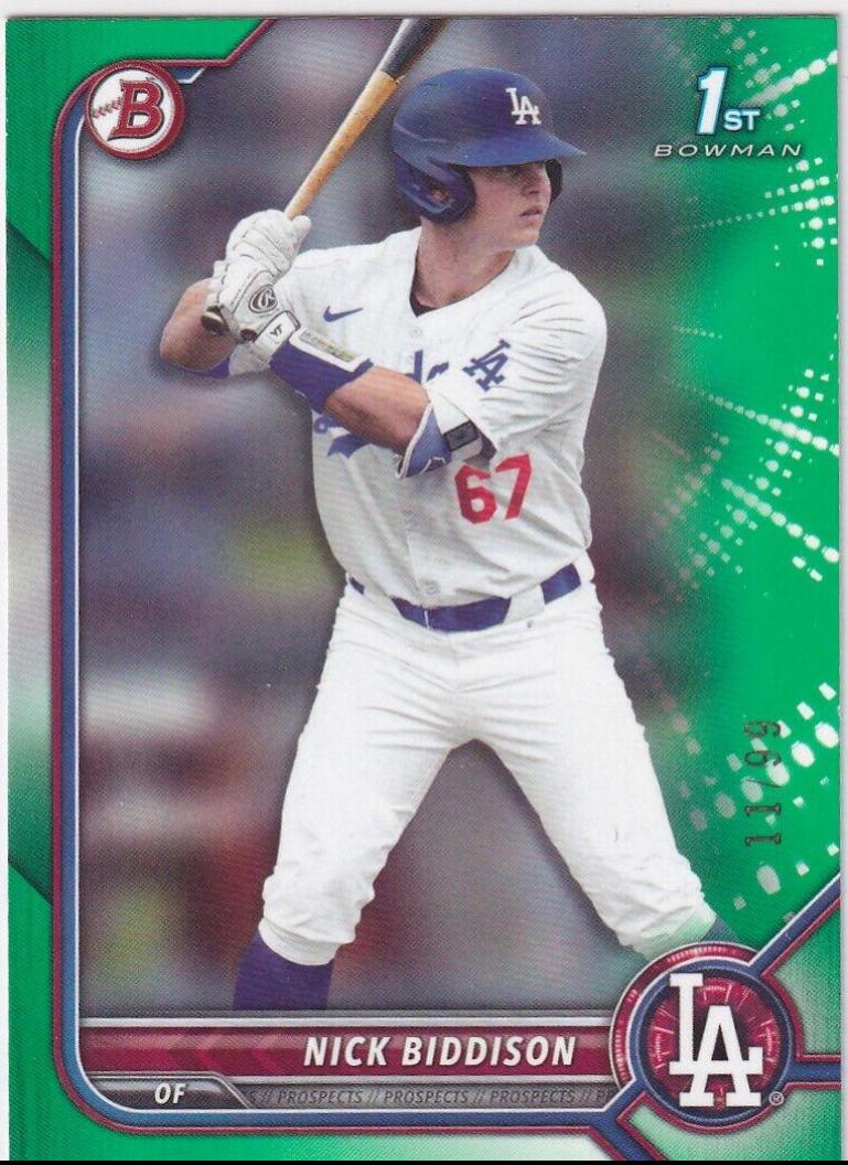 Nick Biddison [Green] #BD-165
