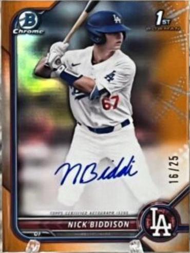 Nick Biddison [Orange] #BD-165
