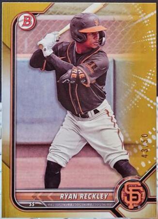 Ryan Reckley [Gold] #BD-108