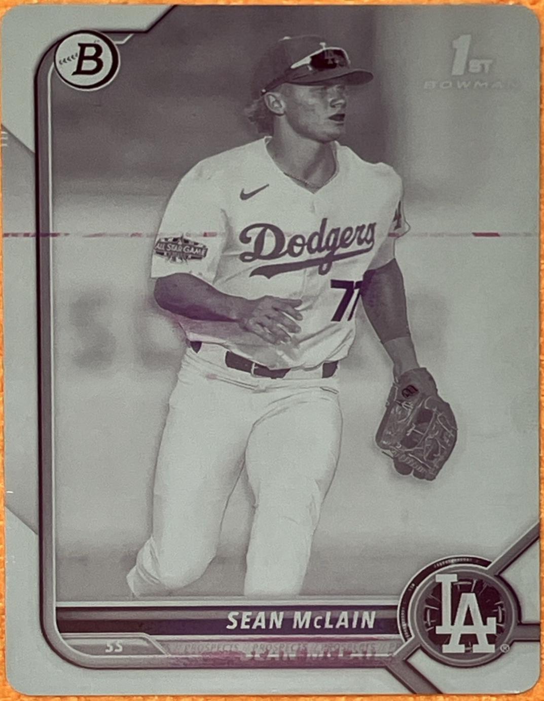 Sean McLain [Printing Plate] #BD-50
