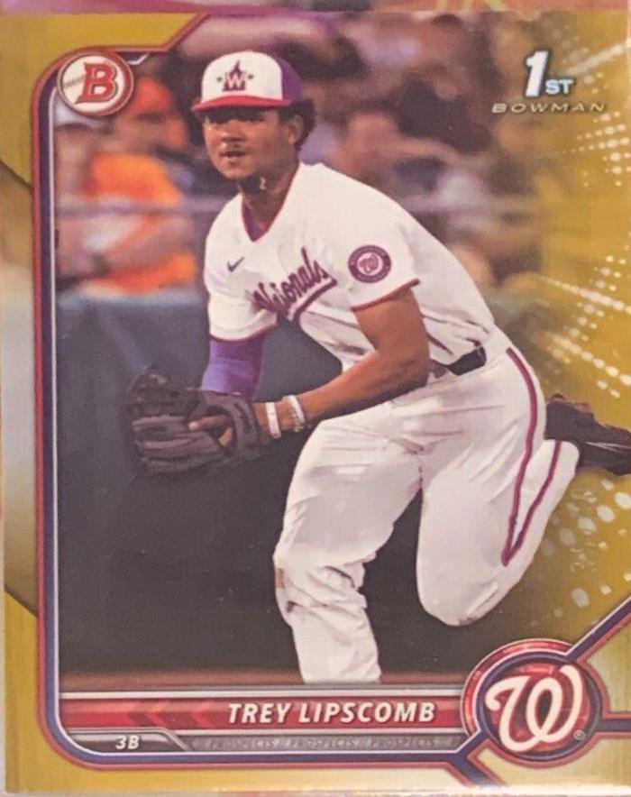 Trey Lipscomb [Gold] #BD-197