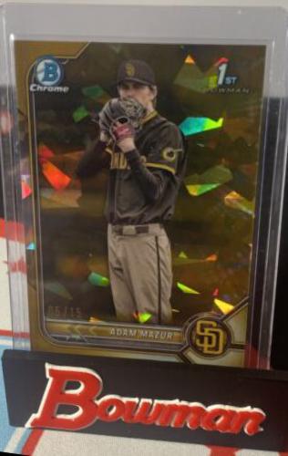 Adam Mazur [Sapphire Gold Refractor] #BDC-4