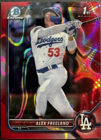 Alex Freeland [Red Lava Refractor] #BDC-194
