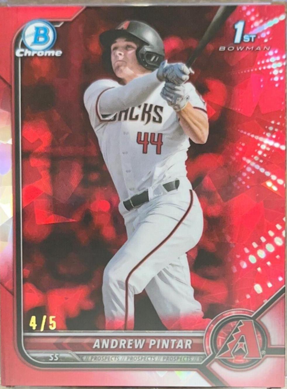 Andrew Pintar [Sapphire Red Refractor] #BDC-138
