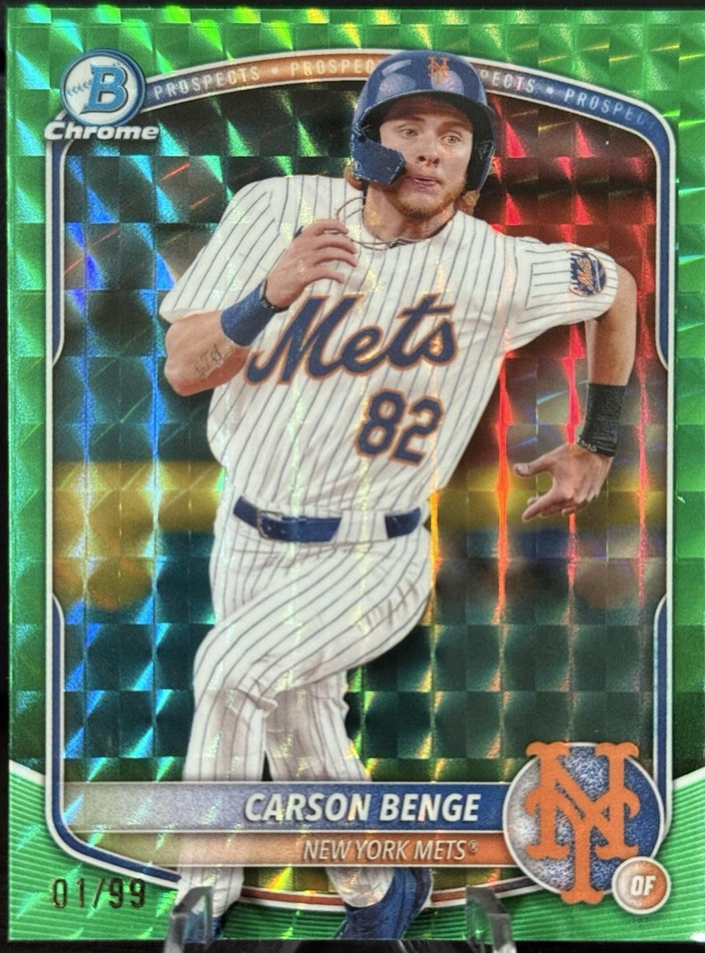 Carson Benge [Green Geometric] #BCP-108
