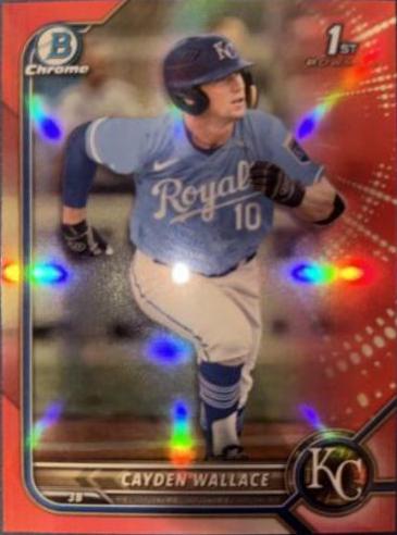 Cayden Wallace [Red Lava Refractor] #BDC-12