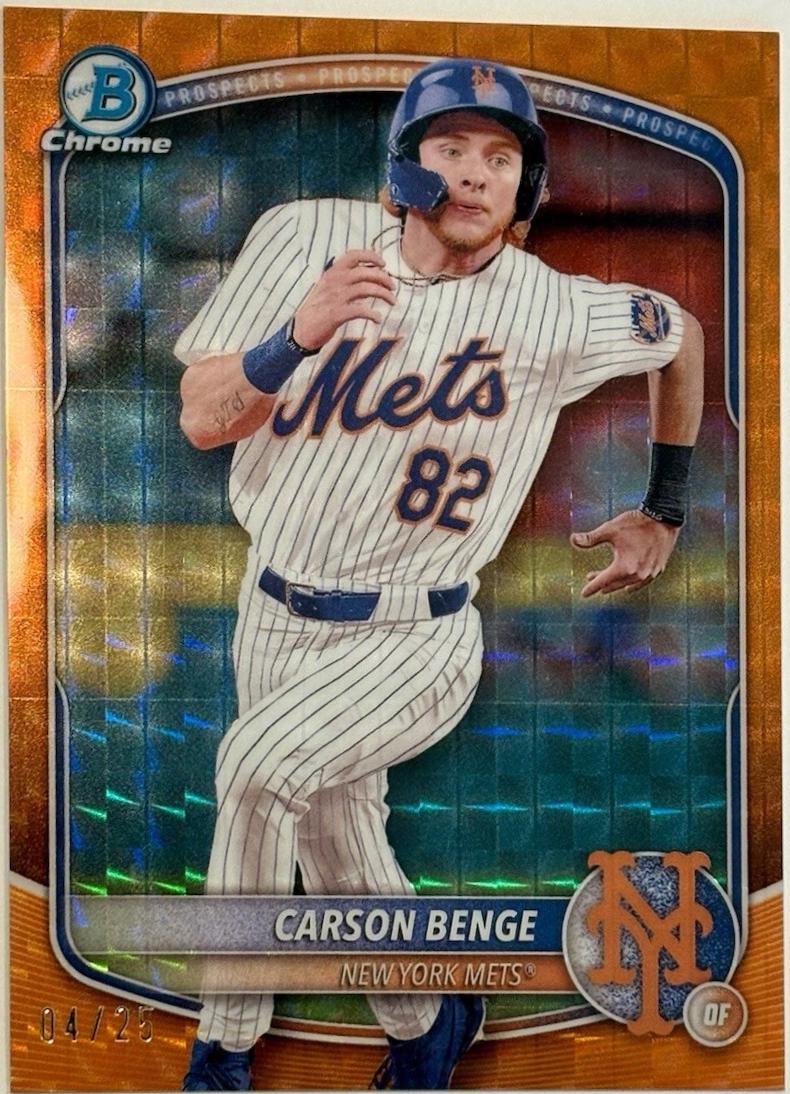 Carson Benge [Orange Geometric] #BCP-108