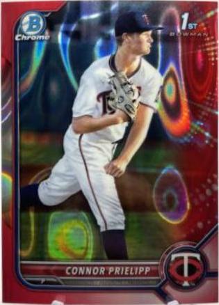 Connor Prielipp [Red Lava Refractor] #BDC-8