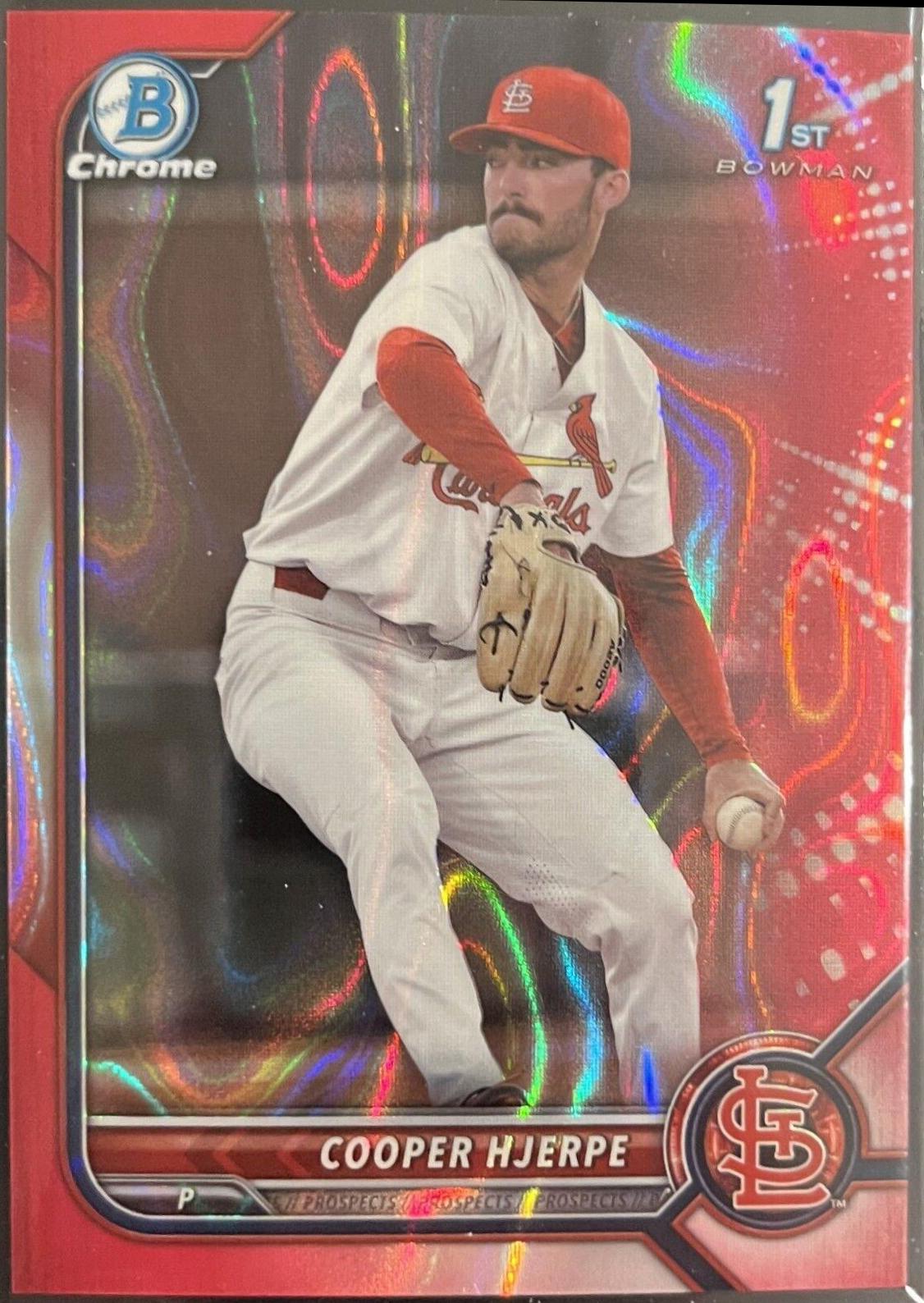 Cooper Hjerpe [Red Lava Refractor] #BDC-95